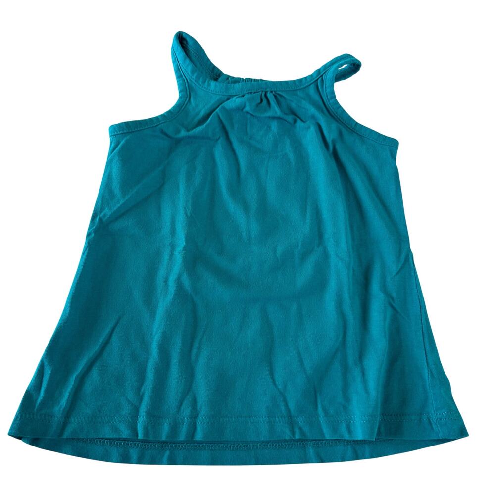Kiabi Girls' Blue Tank Top - Perfect for Summer! Size 18 months